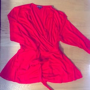 NWOT Lane Bryant top red size 14/16